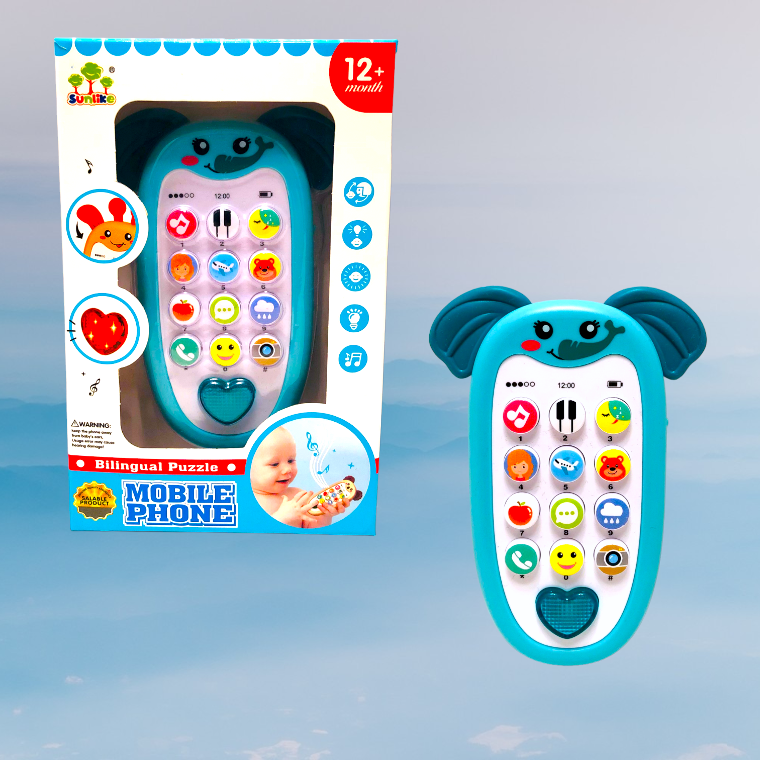 Детский музыкальный телефон — фото 1