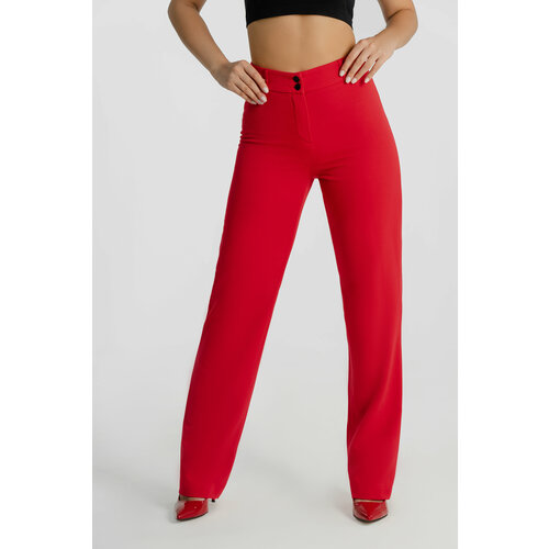 Брюки  IZ13, размер 44, красный