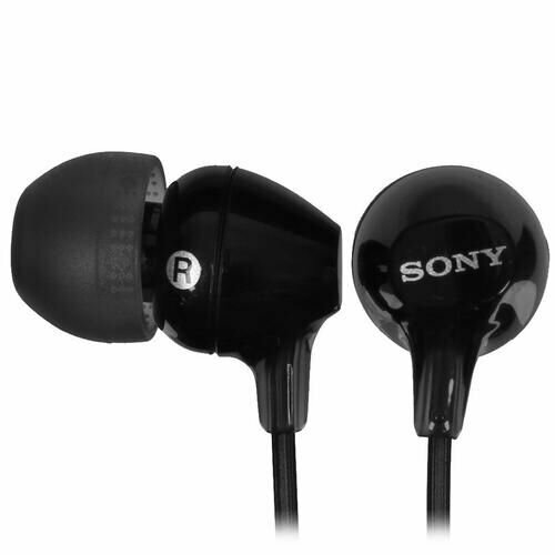Проводные наушники Sony MDR-EX15LPB черный 373500₽