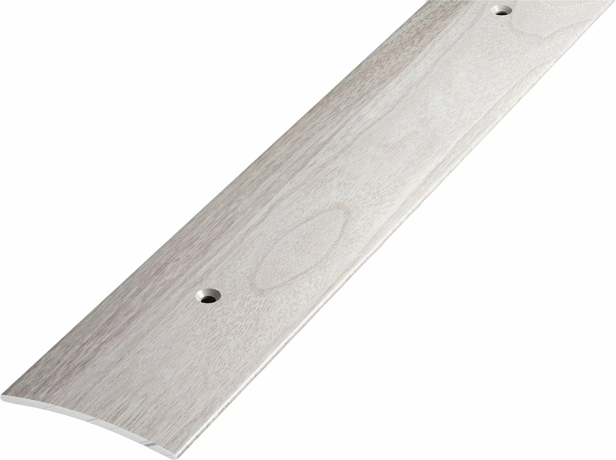 Порог одноуровневый ЛУКА ПС 04 900.106 ясень белый алюминий 900х445