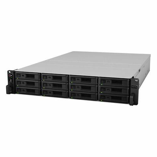 Сетевое хранилище NAS Synology Original RS3621RPXS 12-bay стоечный Xeon D-1531 черный