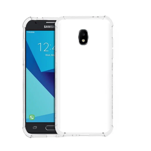 Чехол задняя-панель-накладка-бампер MyPads Tocco для Samsung Galaxy J7 (2017) SM-J730F / Samsung Galaxy J7 Pro с защитой углов прозрачный