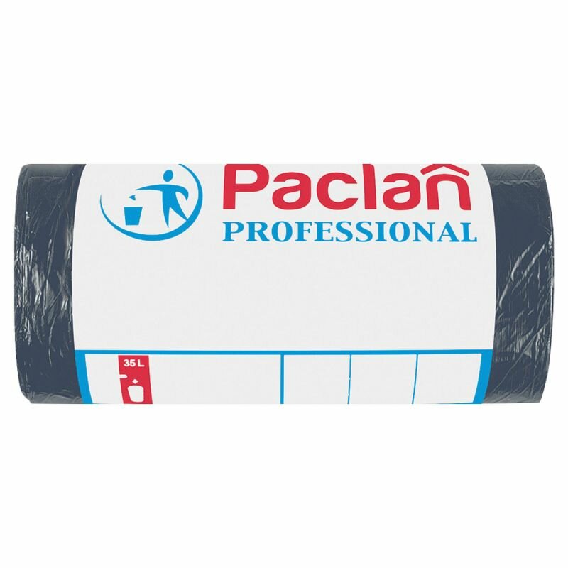 Мешки для мусора Paclan "Professional" (35 л/50 шт, черные)