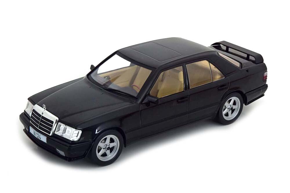 Модель коллекционная MCG Mercedes W124 e-class tuning 1986 black metallic / мерседес е-класс черный