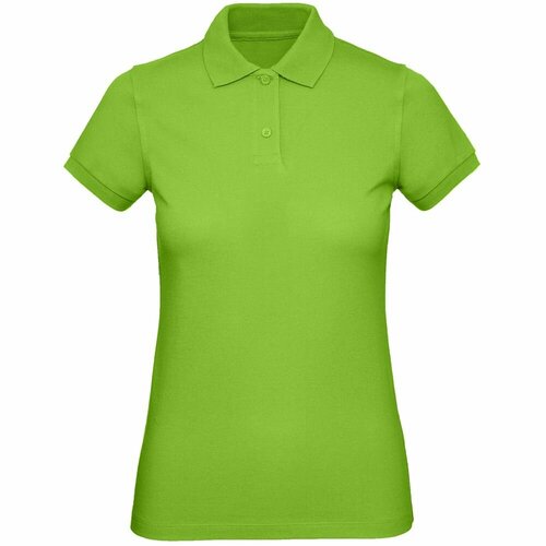 Поло B&C collection, размер XS, зеленый рубашка поло унисекс размер xs цвет тёмно синий