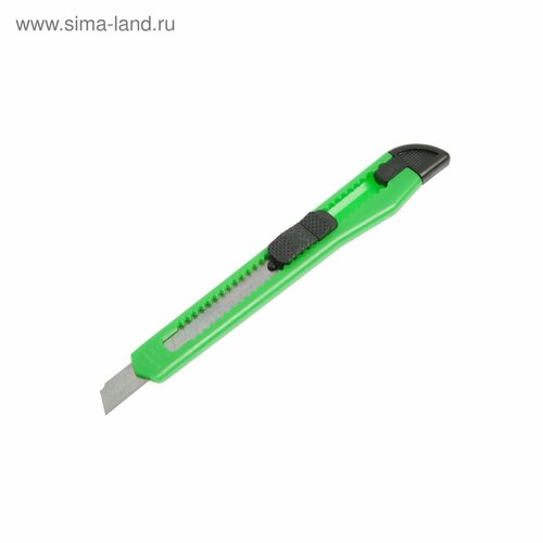 Нож универсальный, пластиковый корпус, 9 мм