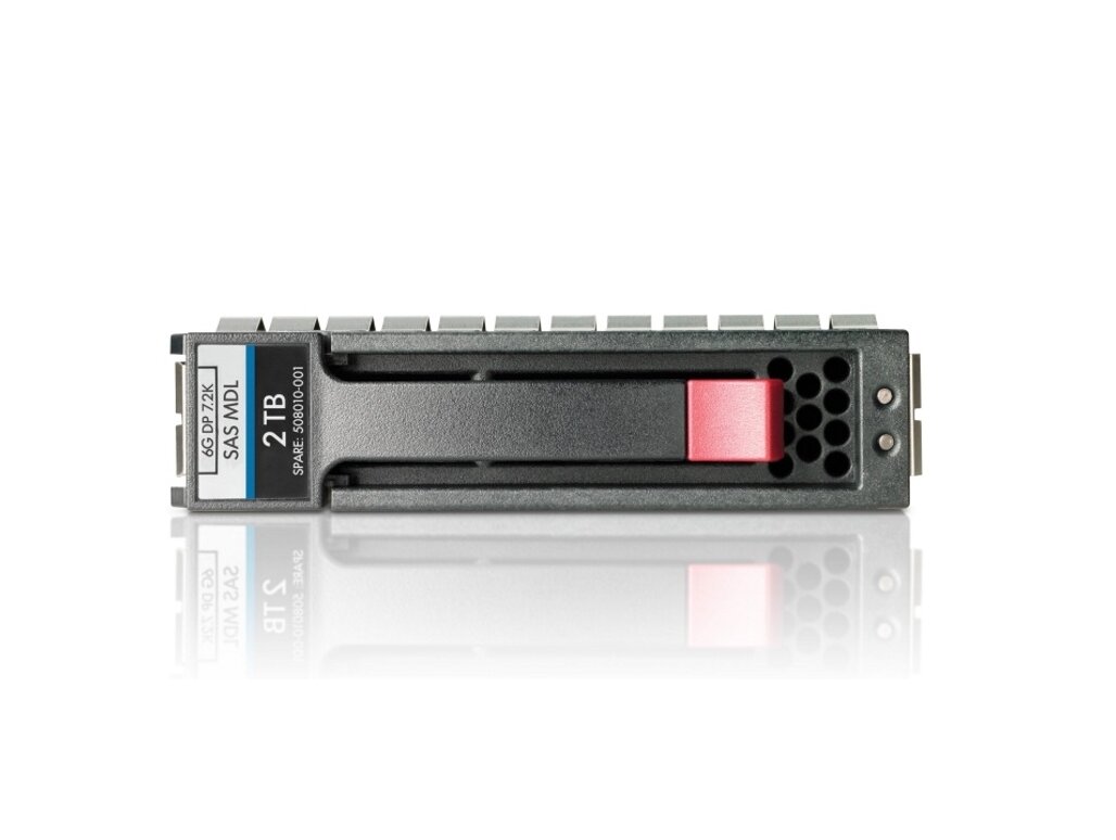 Жесткий диск HPE 1x2Tb SAS 7.2K Hot Swapp 3.5" - фото №8