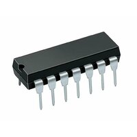 Микросхема TEXAS INSTRUMENTS CD4011BE IC: цифровая; NAND; Ch: 4; IN: 2; CMOS; THT; DIP14; CD4000, 1шт