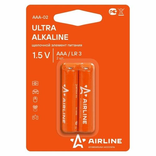 Батарейка AAA LR03 Alkaline 1 шт. Ultra в блистере