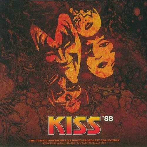 Kiss WNEW FM Broadcast The Ritz New York 1988 Orange Vinyl (LP) Second Records Music kiss wnew fm broadcast the ritz new york 1988 orange vinyl lp second records