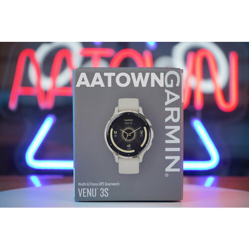 Garmin Venu 3S - Soft Gold Stainless Steel Bezel with French Gray Case and Silicone Band 6012600₽