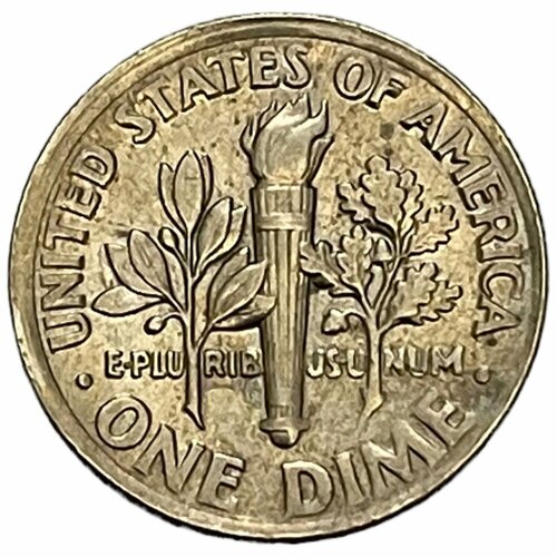 США 10 центов (1 дайм) 1997 г. (Dime, Рузвельт) (P)
