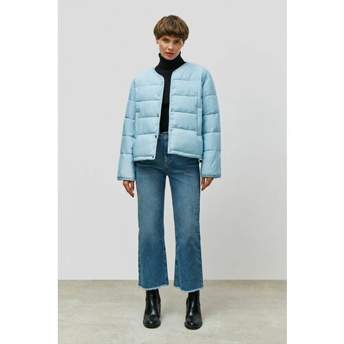 Куртка Baon, размер 50, голубой джинсовая куртка baon b1222009 размер 50 голубой