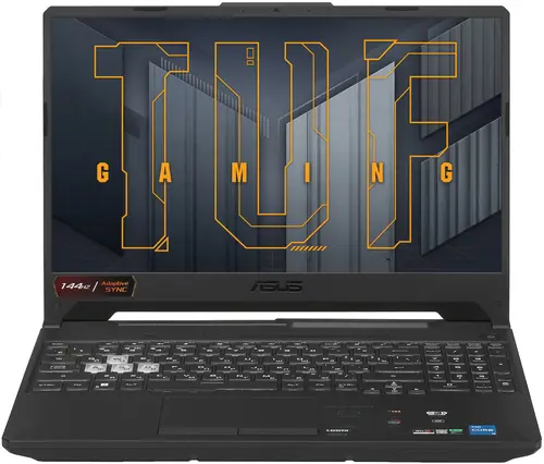 15.6" Ноутбук ASUS TUF Gaming F15 FX506HF-HN017 черный