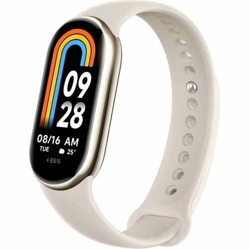 Фитнес-браслет Xiaomi Mi Smart Band 8 162 Amoled BT 51 190 мАч бежевый 664000₽