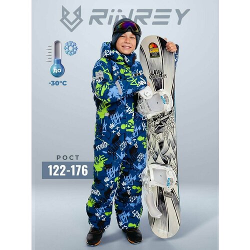 фото Комбинезон rinrey размер 152/158, синий