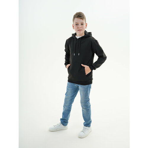 фото Толстовка egotrik, размер 184/42, серый, белый