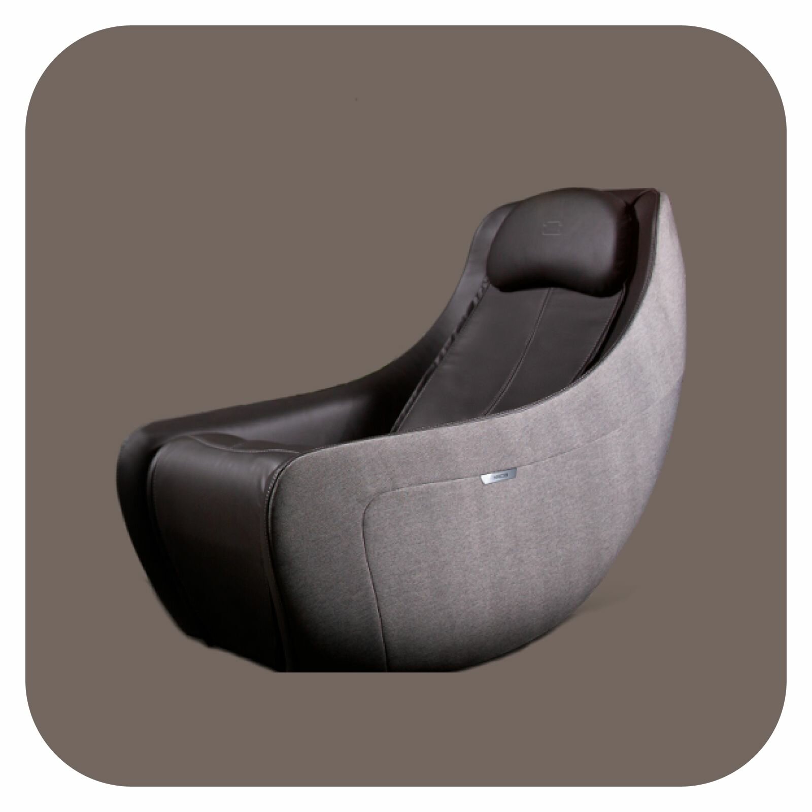 Массажное кресло BORK D632, серый/коричневый