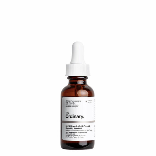 The Ordinary 100% Organic Cold-Pressed Rose Hip Seed Oil (Органическое масло шиповника) the ordinary 100% organic cold pressed moroccan argan oil аргановое масло 30 мл