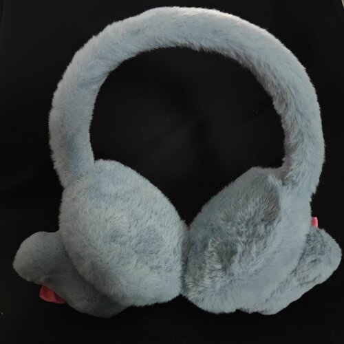 фото Наушники наушники меховые, размер onesize, синий нет бренда