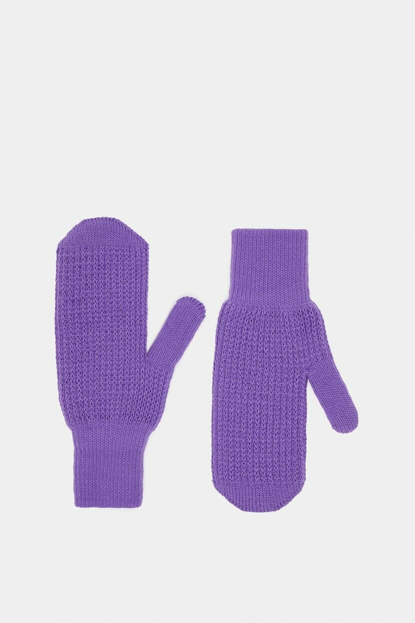 фото Варежки BAON Варежки с шерстью Baon B361505, размер: Без/раз, фиолетовый