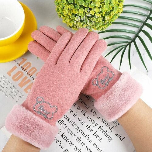 фото Перчатки , размер onesize, розовый нет бренда