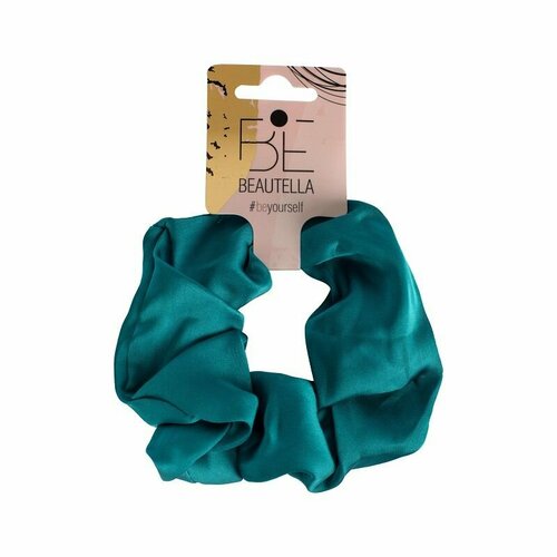 Резинка для волос BEAUTELLA объемная 12,0см 1шт. арт. DHA-EBV-01-02-green