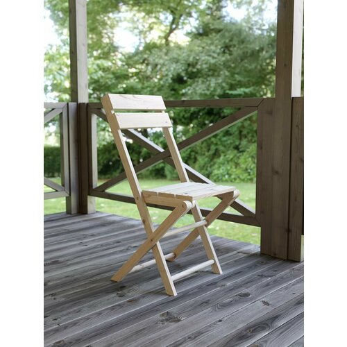 Стул раскладной 44х54х91 см ЭКО (деревянный), Карелия МС-26