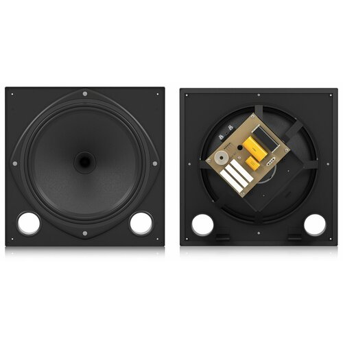 Tannoy CMS1201DC потолочная открытая АС. Номинальная/программная/пиковая мощн. 200 / 400 / 800 Вт. Сопр. 8 Ом . Динамик 12Dual Concentric. Цвет: черный. Габариты: 242x366х366мм. Габариты в опциональном монтажном корпусе (ВхШхГ): 331x725x516мм.