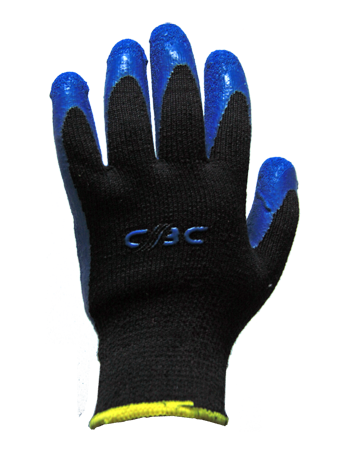 Перчатки с рельефным покрытием и начёсом внутри для работ при пониженных температурах.