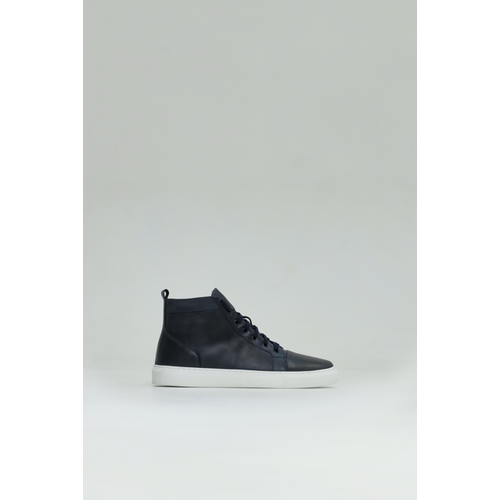 Кеды WACO W22, демисезон/зима, натуральная кожа, анатомическая стелька, размер 43, синий