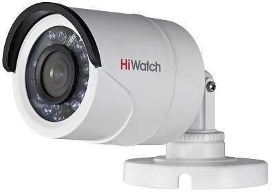 Камера видеонаблюдения аналоговая HiWatch HDC-B020B3.6MM 3.6-3.6мм HD-TVI цв. корп. белый