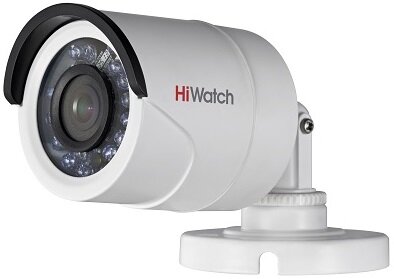 Камера видеонаблюдения аналоговая HiWatch HDC-B020(B)(3.6MM) 3.6-3.6мм HD-TVI цв. корп: белый