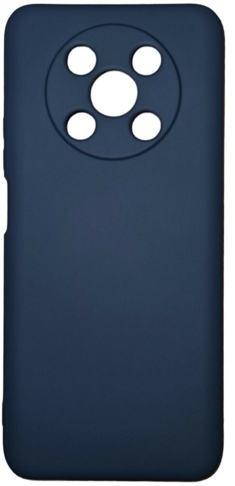 Чехол-накладка NANO с микрофиброй Mariso для Xiaomi Poco C40 (Синий)