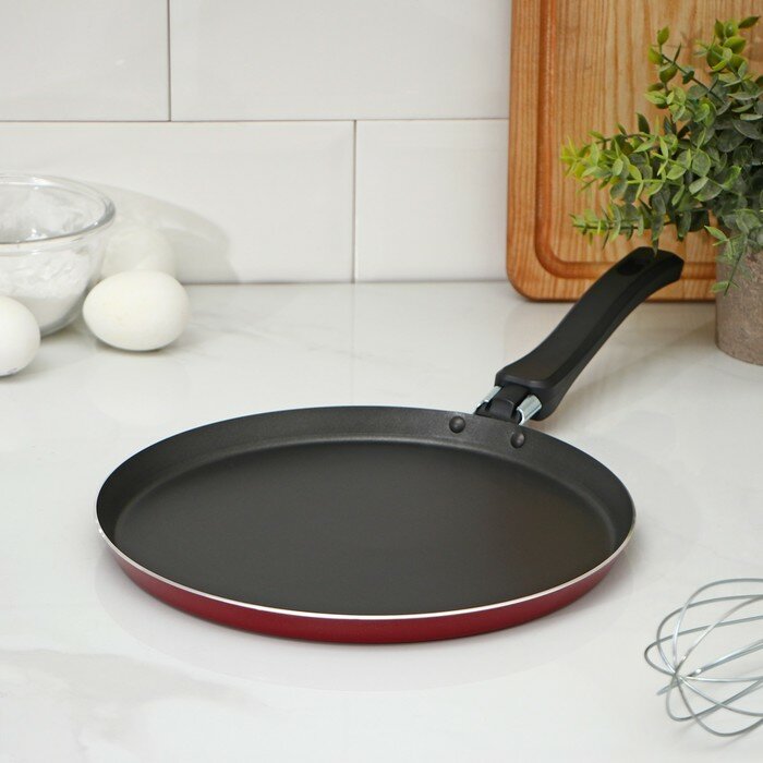 Сковорода блинная SCOVO "Эксперт", d 25 см, с антипригарным покрытием