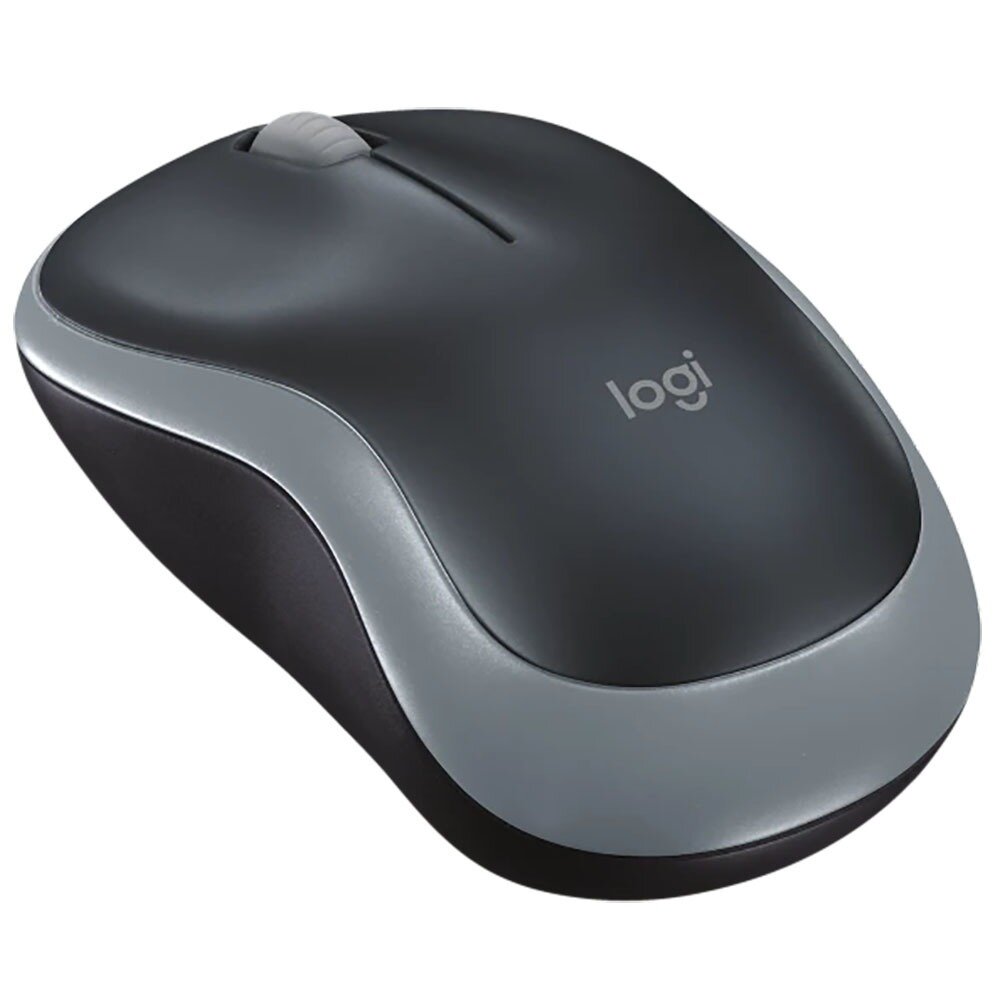 Мышь беспроводная Logitech M185 (910-002235) серая