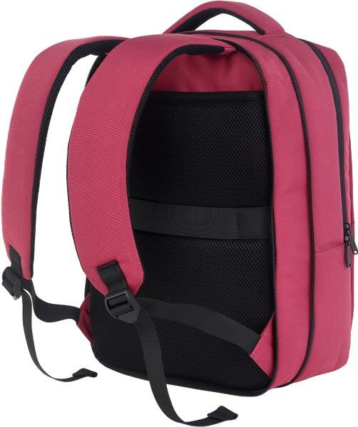 CANYON BPE-5, Laptop backpack for 15.6 inch, Product spec/size(mm): 400MM x300MM x 120MM(+60MM), Red, EXTERIOR materials:100% Polyester, Inner materia