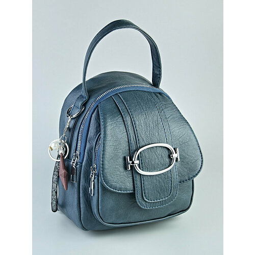 фото Рюкзак "6582-1", фактура зернистая, синий babak