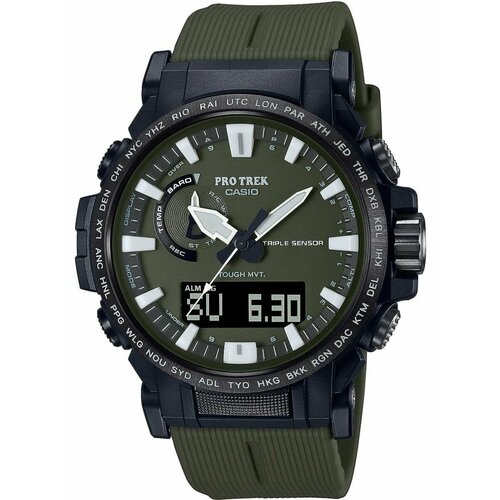 Наручные часы CASIO Pro Trek 78859, зеленый, хаки наручные часы casio красный