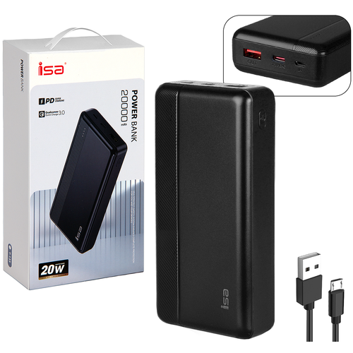 Isa Y-135 20000 mAh black Черный 219900₽