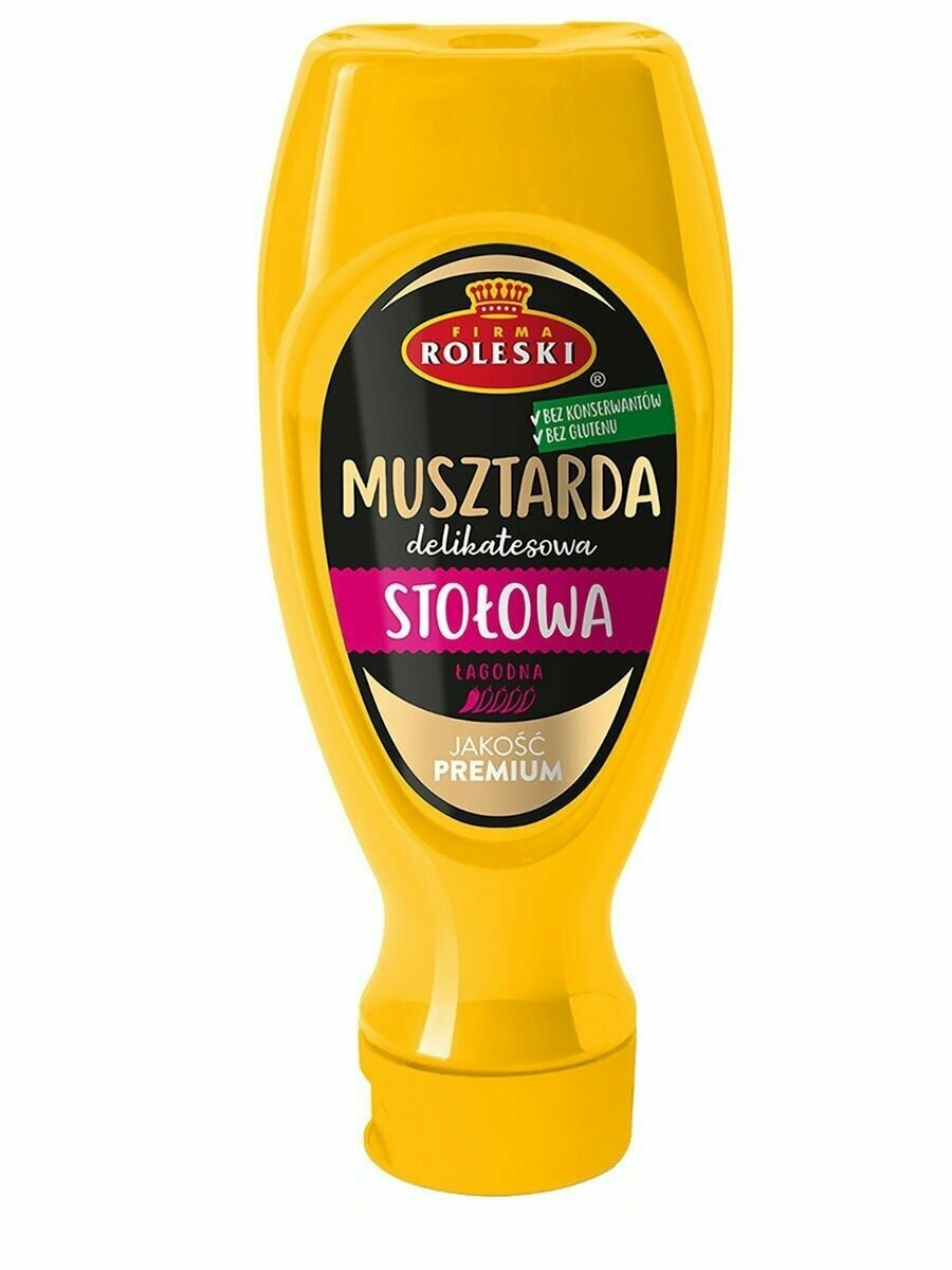 Горчица Столовая "Stolowa" без ГМО, Roleski, 425 гр.