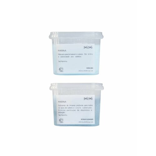 Sol Sol Marina Маска + Скраб с морской солью 250/250ml