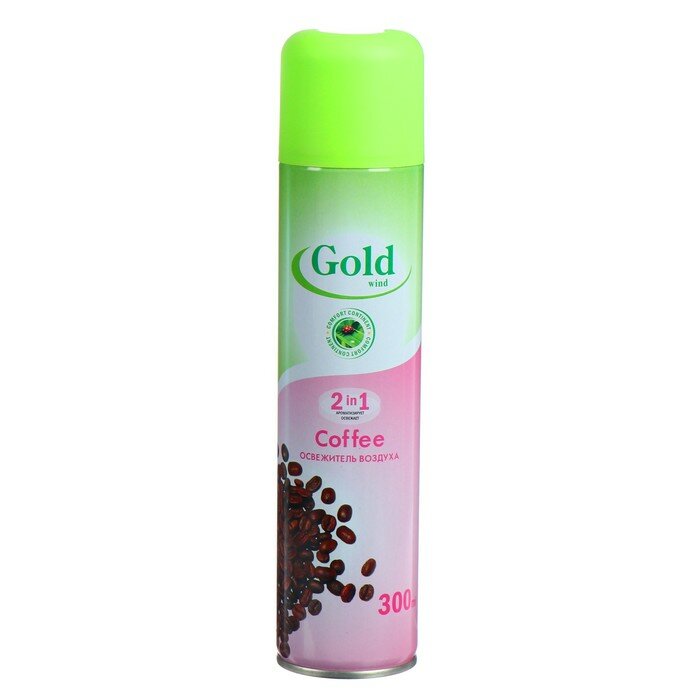 Освежитель воздуха Gold Wind Coffee 300 мл