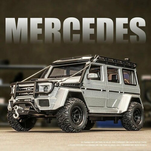 Гелендваген Benz G550 в масштабе 124 Игрушечная модель автомобиля из сплава 4x4 коллекционные предметы подарок на день рождения 1900₽