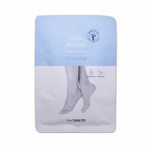 THE SAEM Пилинг для ног Dear My Foot Power Peeling 40мл пилинг для ног dear my foot power peeling 40мл пилинг 1 пара