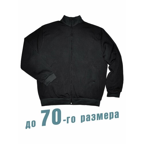 фото Толстовка rextex, размер 66, черный