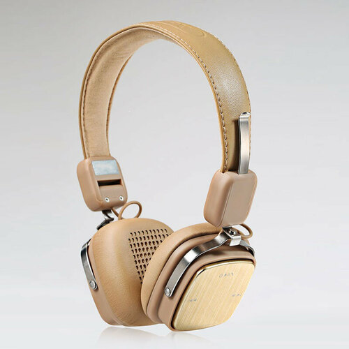 Bluetooth гарнитура накладная REMAX RB-200HB коричневая 230100₽