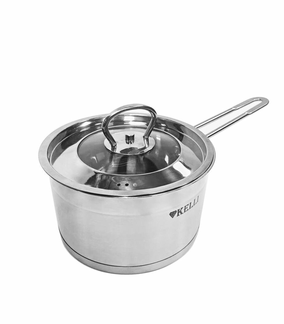 фото Сотейник из нержавеющей стали Kelli KL-4720-16 2л 16см