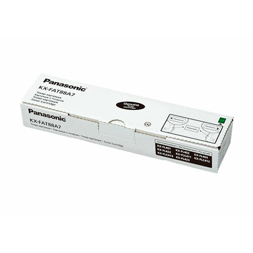 Картридж Panasonic KX-FAT88A7 voip оборудование panasonic kx hdv330rub чёрный