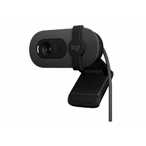 Web Камера Logitech BRIO 100 черная (960-001585) веб камера logitech group black черная 960 001057 для проведения видеоконференций